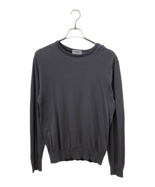 JOHN SMEDLEY（ジョンスメドレー）JOHN SMEDLEY (ジョンスメドレー) ロングカットソー グレー サイズ:Mの古着・服飾アイテム