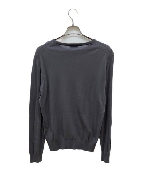 JOHN SMEDLEY（ジョンスメドレー）JOHN SMEDLEY (ジョンスメドレー) ロングカットソー グレー サイズ:Mの古着・服飾アイテム