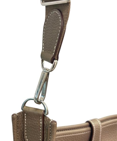 HERMES（エルメス）HERMES (エルメス) エブリンⅢ PM/シルバー金具/トリヨンクレマンス/エトゥープ/A刻印/エヴリン/ショルダーバッグ/レザーバッグ/バッグ/鞄 エトゥープ サイズ:PMの古着・服飾アイテム