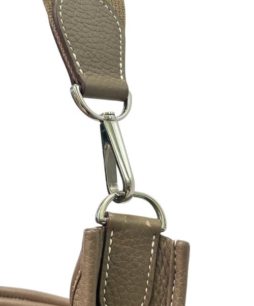 HERMES（エルメス）HERMES (エルメス) エブリンⅢ PM/シルバー金具/トリヨンクレマンス/エトゥープ/A刻印/エヴリン/ショルダーバッグ/レザーバッグ/バッグ/鞄 エトゥープ サイズ:PMの古着・服飾アイテム
