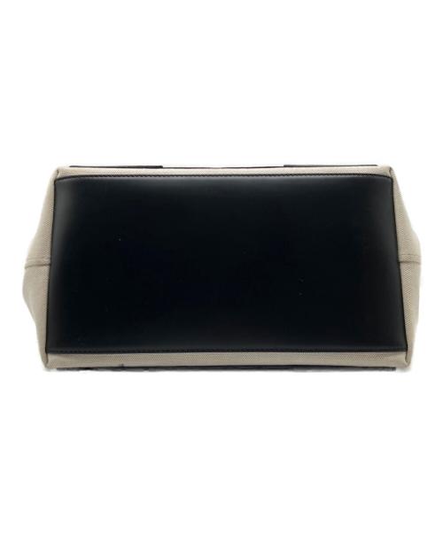 BALENCIAGA（バレンシアガ）BALENCIAGA (バレンシアガ) ネイビーカバス /トートバッグ ホワイト サイズ:Sの古着・服飾アイテム