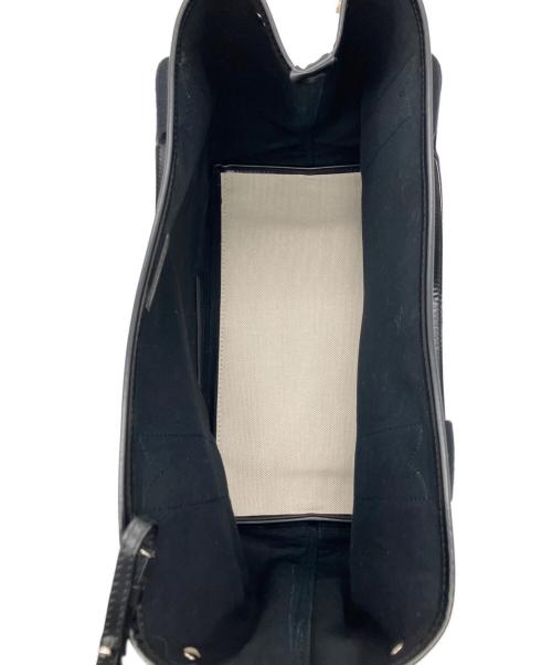 BALENCIAGA（バレンシアガ）BALENCIAGA (バレンシアガ) ネイビーカバス /トートバッグ ホワイト サイズ:Sの古着・服飾アイテム
