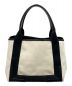 BALENCIAGA (バレンシアガ) ネイビーカバス /トートバッグ ホワイト サイズ:S：90000円