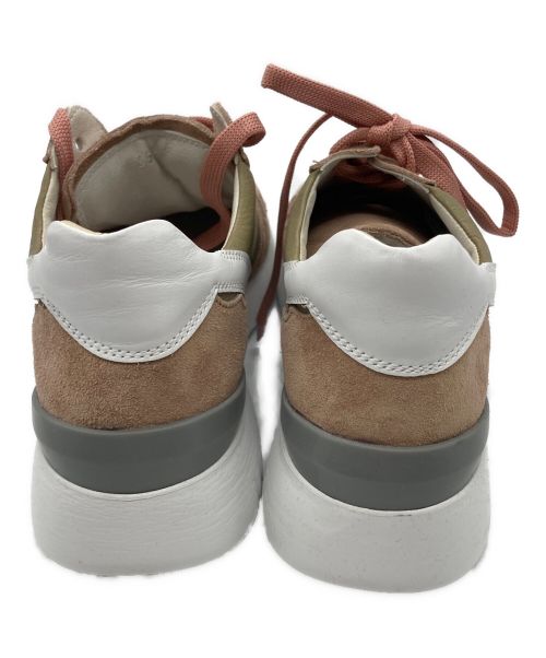 triver flight（トライベル フライト）triver flight (トライベル フライト) スニーカー グリーン×ピンク サイズ:36の古着・服飾アイテム