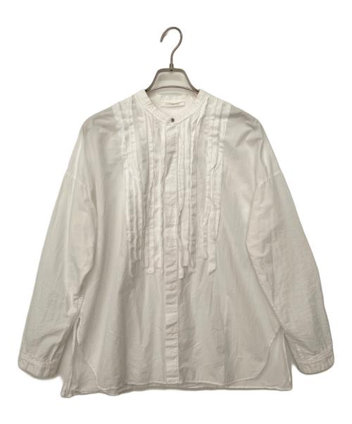GALERIE VIE（ギャルリーヴィー）GALERIE VIE (ギャルリーヴィー) ブサムシャツ ホワイト サイズ:Fの古着・服飾アイテム