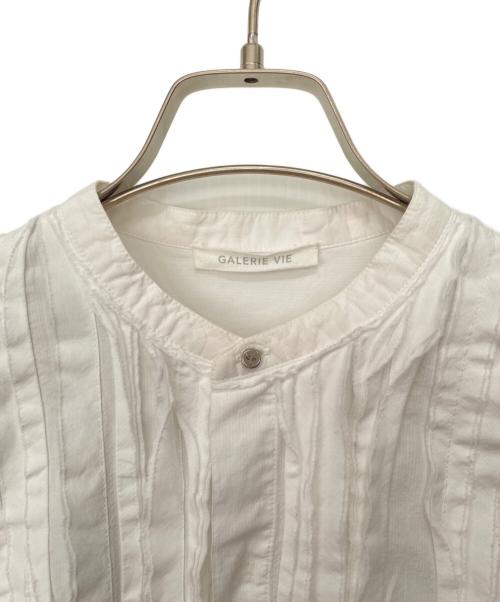 GALERIE VIE（ギャルリーヴィー）GALERIE VIE (ギャルリーヴィー) ブサムシャツ ホワイト サイズ:Fの古着・服飾アイテム