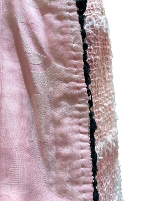 CHANEL（シャネル）CHANEL (シャネル) ツイードジャケット ピンク サイズ:34の古着・服飾アイテム