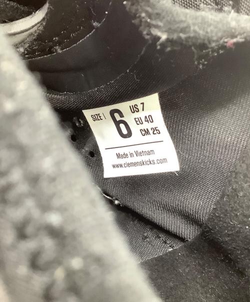 CLEMENS（クレメンス）CLEMENS (クレメンス) スニーカー ブラック サイズ:25の古着・服飾アイテム