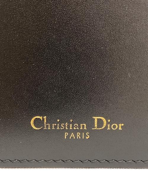 Christian Dior（クリスチャン ディオール）Christian Dior (クリスチャン ディオール) CD SIGNATURE BESACE M ブラック×ゴールドの古着・服飾アイテム