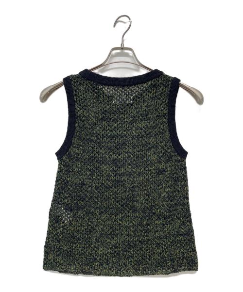 sawa takai（サワタカイ）sawa takai (サワタカイ) ニットベスト グリーン サイズ:Ｓの古着・服飾アイテム