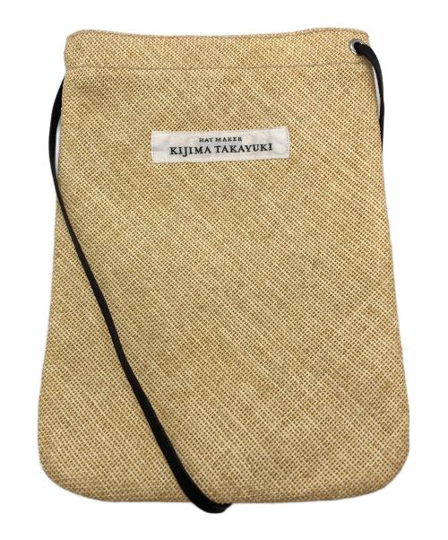kijima takayuki（キジマタカユキ）KIJIMA TAKAYUKI (キジマタカユキ) ショルダーバッグ ベージュの古着・服飾アイテム