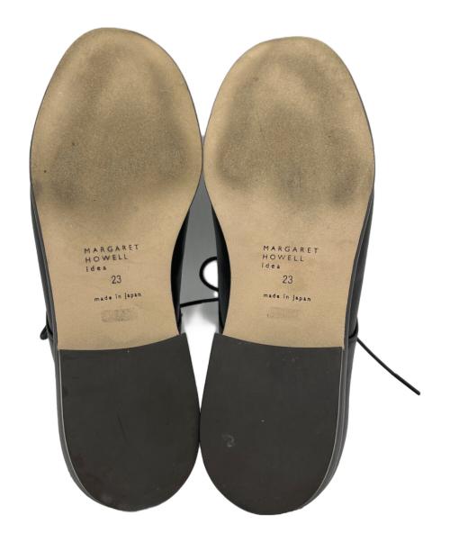 MARGARET HOWELL idea（マーガレット ハウエル アイディア）MARGARET HOWELL idea (マーガレット ハウエル アイディア) ドレスシューズ ブラック サイズ:23の古着・服飾アイテム