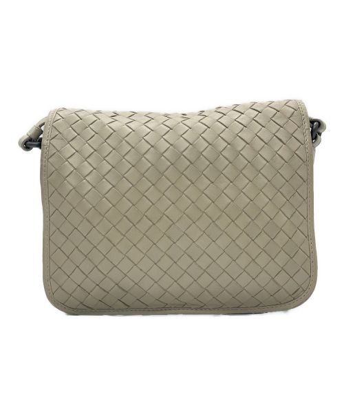 BOTTEGA VENETA（ボッテガベネタ）BOTTEGA VENETA (ボッテガベネタ) Intrechart Shoulder Bag（イントレチャートショルダーバッグ） グレー サイズ:-の古着・服飾アイテム