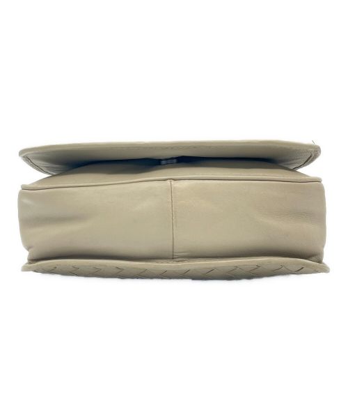 BOTTEGA VENETA（ボッテガベネタ）BOTTEGA VENETA (ボッテガベネタ) Intrechart Shoulder Bag（イントレチャートショルダーバッグ） グレー サイズ:-の古着・服飾アイテム