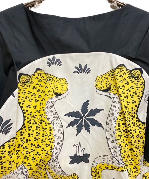 HERMES（エルメス）HERMES (エルメス) ノースリーブブラウス ブラック サイズ:34の古着・服飾アイテム