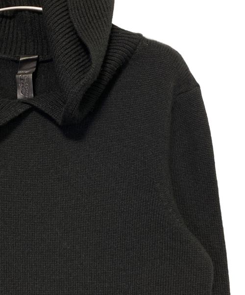 CHROME HEARTS（クロムハーツ）CHROME HEARTS (クロムハーツ) ニットパーカー ブラック サイズ:XSの古着・服飾アイテム