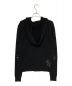 CHROME HEARTS (クロムハーツ) ニットパーカー ブラック サイズ:XS：190000円