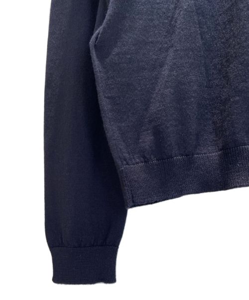 FENDI（フェンディ）FENDI (フェンディ) バグズアイニット ネイビー サイズ:46の古着・服飾アイテム