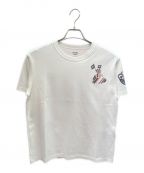 HERMESエルメス）の古着「カルトゥッシュ Tシャツ」｜ホワイト