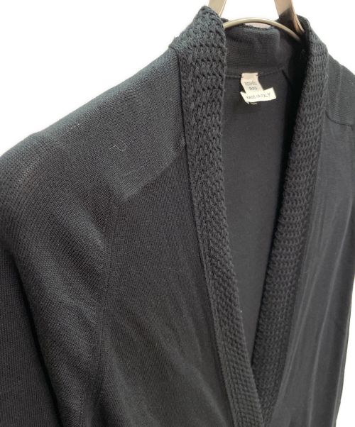 HERMES（エルメス）HERMES (エルメス) ロング ニットカーディガン ネイビー サイズ:34の古着・服飾アイテム
