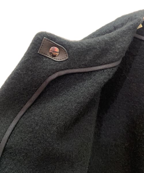 HERMES（エルメス）HERMES (エルメス) カシミヤ ポンチョ チャコールグレー サイズ:TUの古着・服飾アイテム