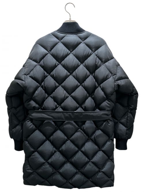 HERMES（エルメス）HERMES (エルメス) ベルテッドダウンジャケット ブラック サイズ:34の古着・服飾アイテム