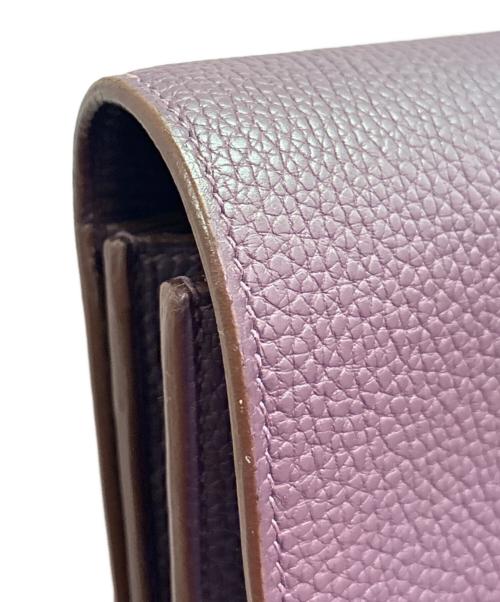HERMES（エルメス）HERMES (エルメス) サックアデペッシュ 38/シルバー金具/トリヨンクレマンス/パープル/▢K刻印 パープル サイズ:38の古着・服飾アイテム