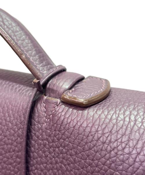 HERMES（エルメス）HERMES (エルメス) サックアデペッシュ 38/シルバー金具/トリヨンクレマンス/パープル/▢K刻印 パープル サイズ:38の古着・服飾アイテム