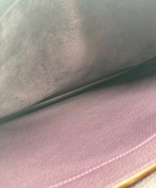 HERMES（エルメス）HERMES (エルメス) サックアデペッシュ 38/シルバー金具/トリヨンクレマンス/パープル/▢K刻印 パープル サイズ:38の古着・服飾アイテム