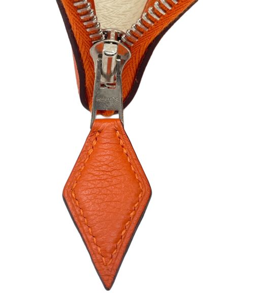 HERMES（エルメス）HERMES (エルメス) Zip Tablet/タブレットケース オレンジの古着・服飾アイテム
