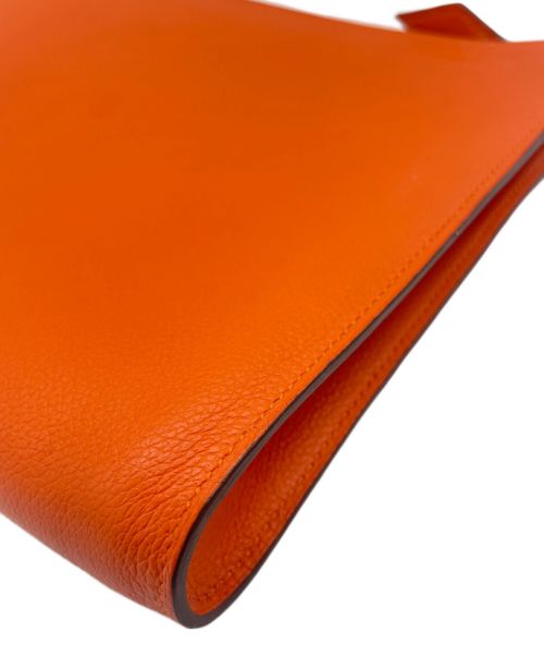 HERMES（エルメス）HERMES (エルメス) Zip Tablet/タブレットケース オレンジの古着・服飾アイテム