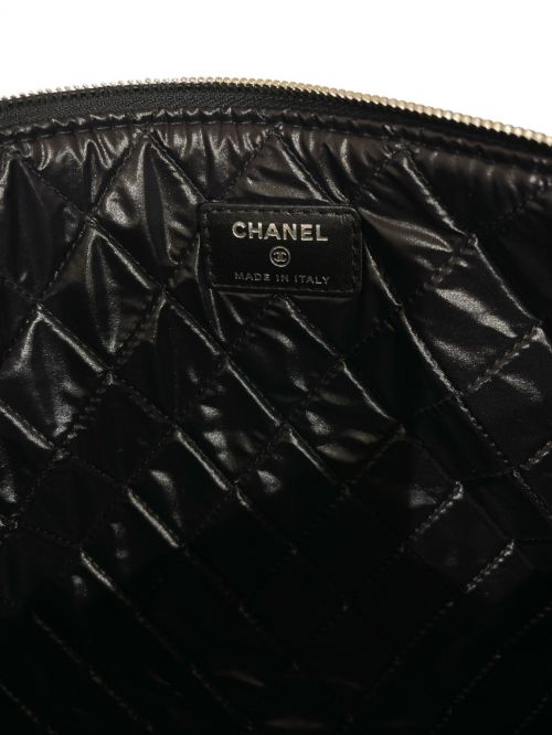 CHANEL（シャネル）CHANEL (シャネル) HABANAクラッチ ブラックの古着・服飾アイテム
