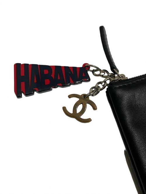 CHANEL（シャネル）CHANEL (シャネル) HABANAクラッチ ブラックの古着・服飾アイテム