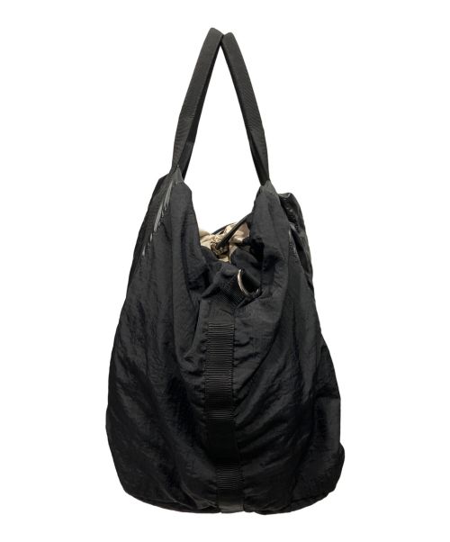 CHANEL（シャネル）CHANEL (シャネル) ロゴナイロン2WAYショルダーバッグ ブラックの古着・服飾アイテム