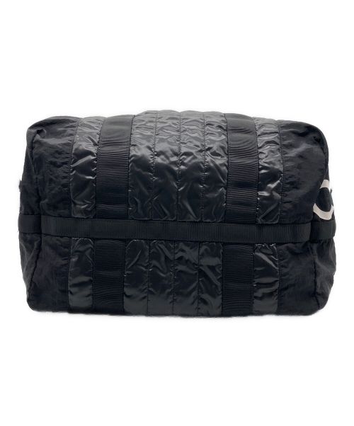 CHANEL（シャネル）CHANEL (シャネル) ロゴナイロン2WAYショルダーバッグ ブラックの古着・服飾アイテム