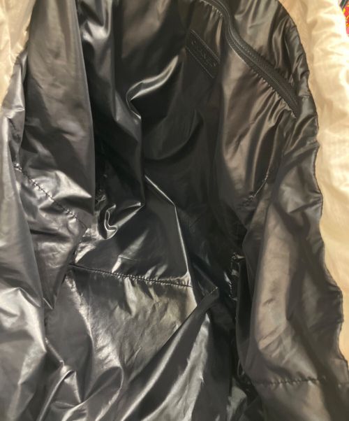 CHANEL（シャネル）CHANEL (シャネル) ロゴナイロン2WAYショルダーバッグ ブラックの古着・服飾アイテム