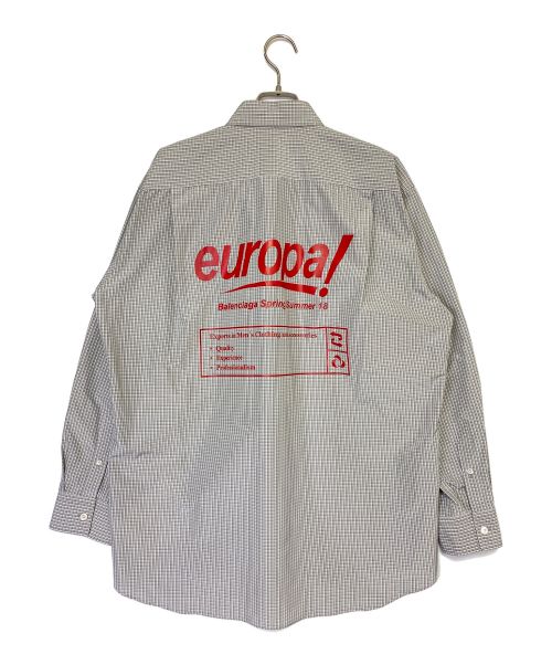 BALENCIAGA（バレンシアガ）BALENCIAGA (バレンシアガ) シャツ グレー サイズ:38の古着・服飾アイテム