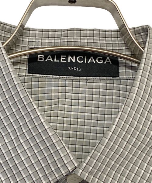 BALENCIAGA（バレンシアガ）BALENCIAGA (バレンシアガ) シャツ グレー サイズ:38の古着・服飾アイテム