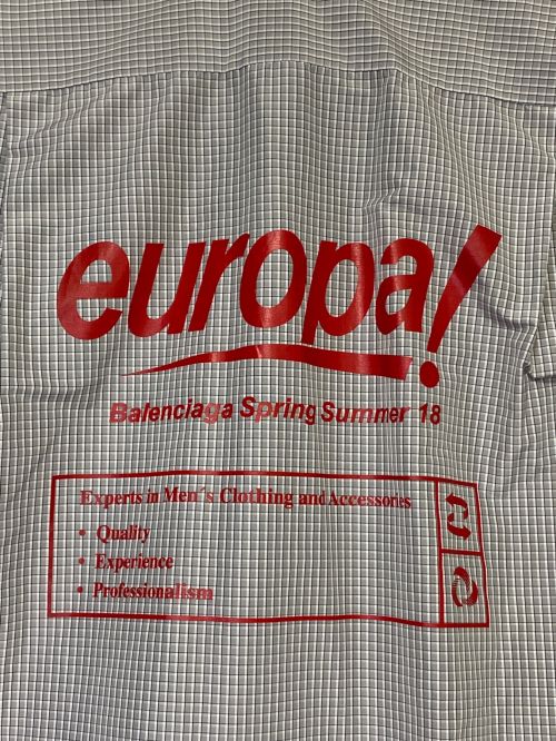 BALENCIAGA（バレンシアガ）BALENCIAGA (バレンシアガ) シャツ グレー サイズ:38の古着・服飾アイテム