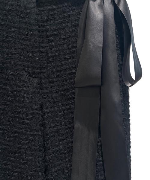 CHANEL（シャネル）CHANEL (シャネル) ツイードパンツ ブラック サイズ:34の古着・服飾アイテム