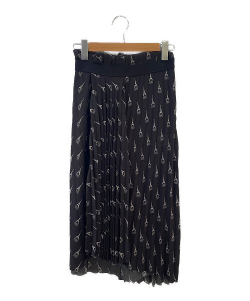 BALENCIAGA（バレンシアガ）BALENCIAGA (バレンシアガ) プリーツスカート／ロングスカート ブラック サイズ:34の古着・服飾アイテム