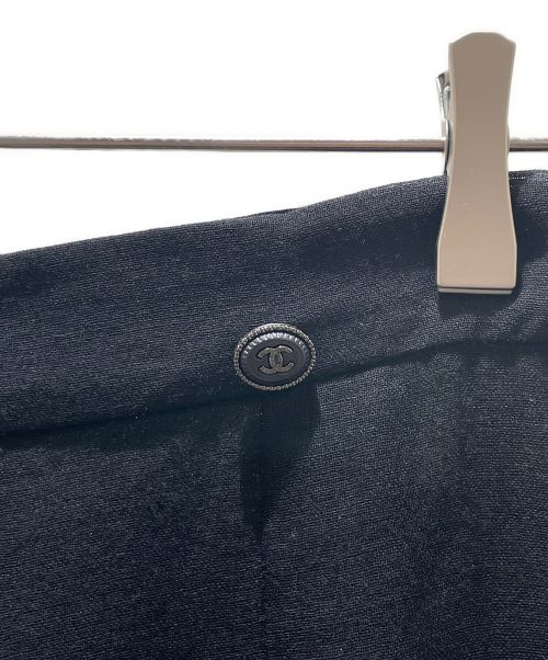 CHANEL（シャネル）CHANEL (シャネル) シースルーパンツ ブラック サイズ:34の古着・服飾アイテム