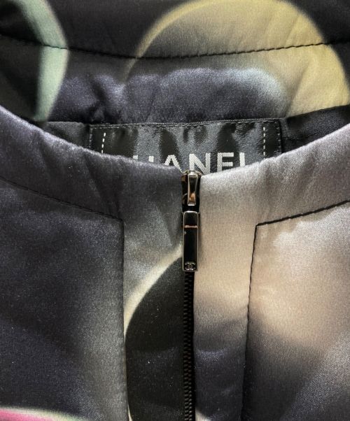 CHANEL（シャネル）CHANEL (シャネル) ノーカラージャケット ブラック サイズ:34の古着・服飾アイテム
