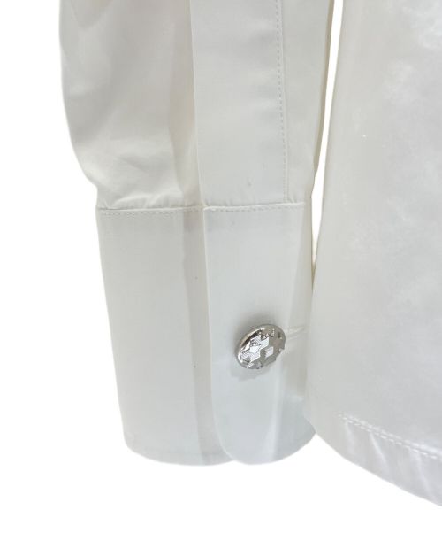 CHANEL（シャネル）CHANEL (シャネル) ロングスリーブシャツ ホワイト サイズ:34の古着・服飾アイテム