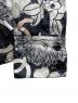 中古・古着 CHANEL (シャネル) シャネル ライオンフラワー柄シャツ ブラック サイズ:38：100000円