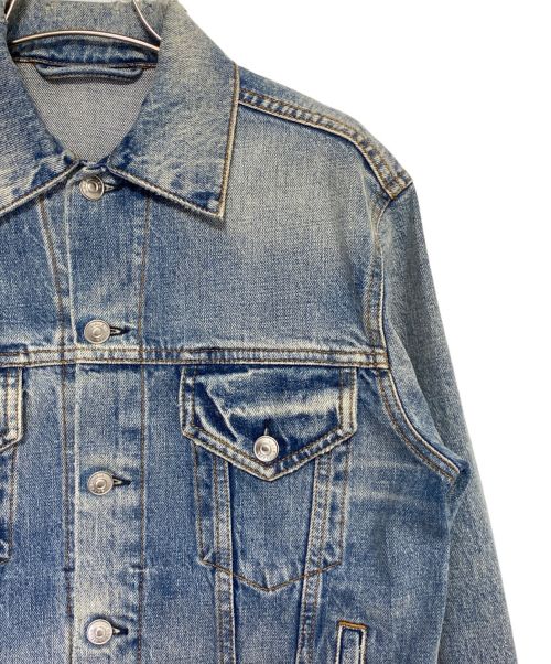 BALENCIAGA（バレンシアガ）BALENCIAGA (バレンシアガ) デニムジャケット インディゴ サイズ:44の古着・服飾アイテム
