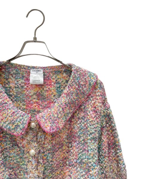CHANEL（シャネル）CHANEL (シャネル) ツイードジャケット マルチカラー サイズ:34の古着・服飾アイテム