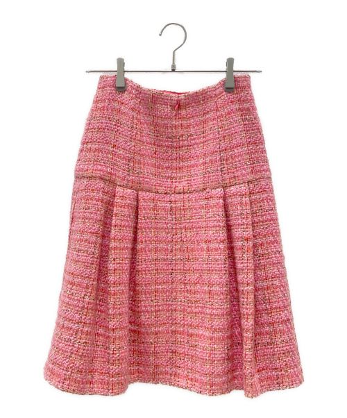 CHANEL（シャネル）CHANEL (シャネル) ツイードスカート ピンク サイズ:34の古着・服飾アイテム