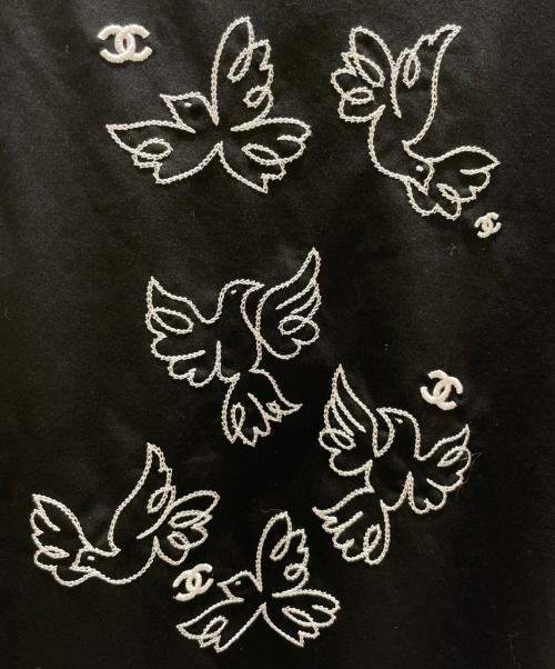 CHANEL（シャネル）CHANEL (シャネル) ジャン・コクトーココマークカットソー ブラック サイズ:Sの古着・服飾アイテム