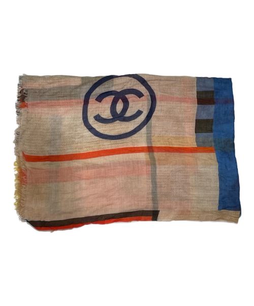 CHANEL（シャネル）CHANEL (シャネル) 大判 カシミヤストール マルチカラーの古着・服飾アイテム